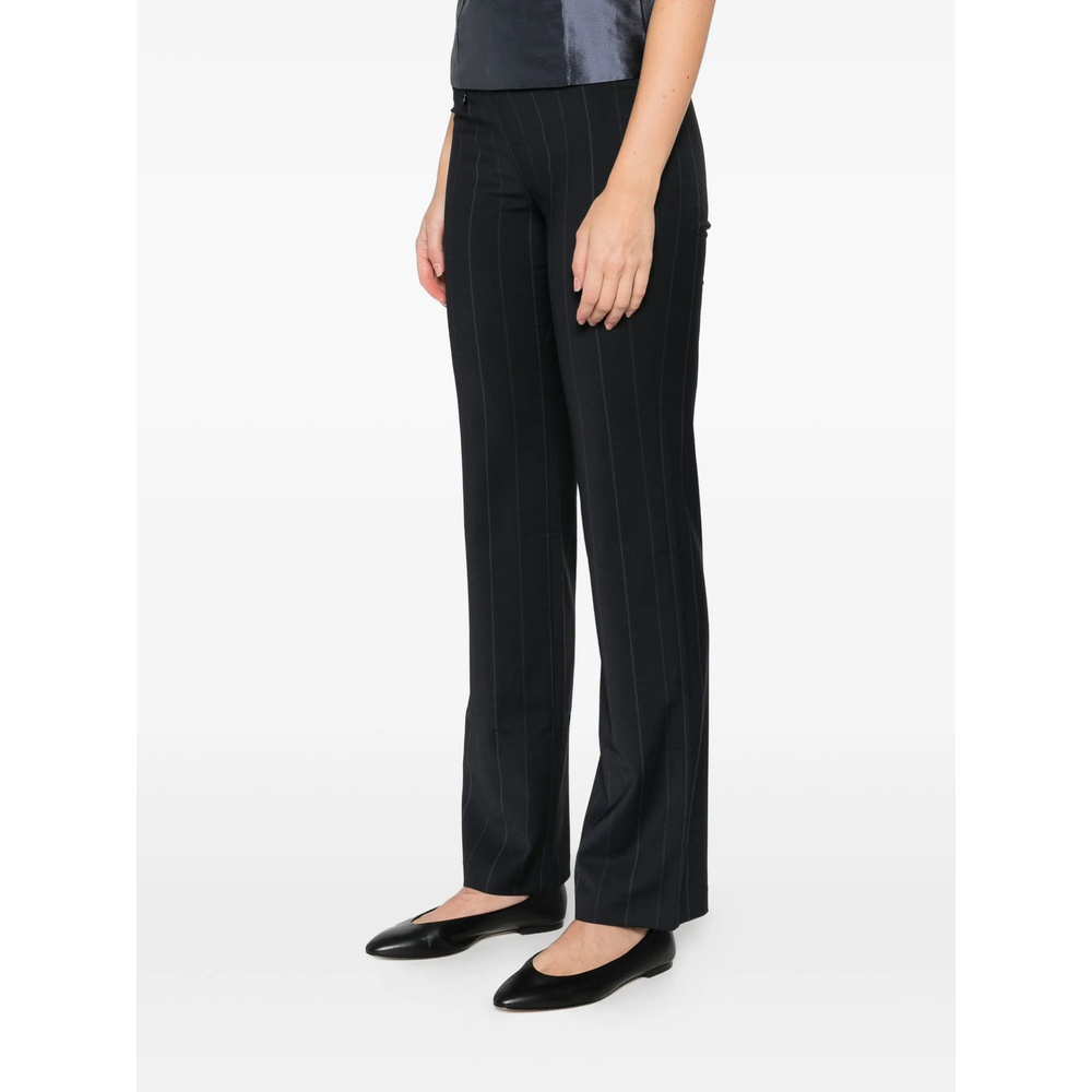 Paloma Wool Narrow Stripe Casual Pants In Black