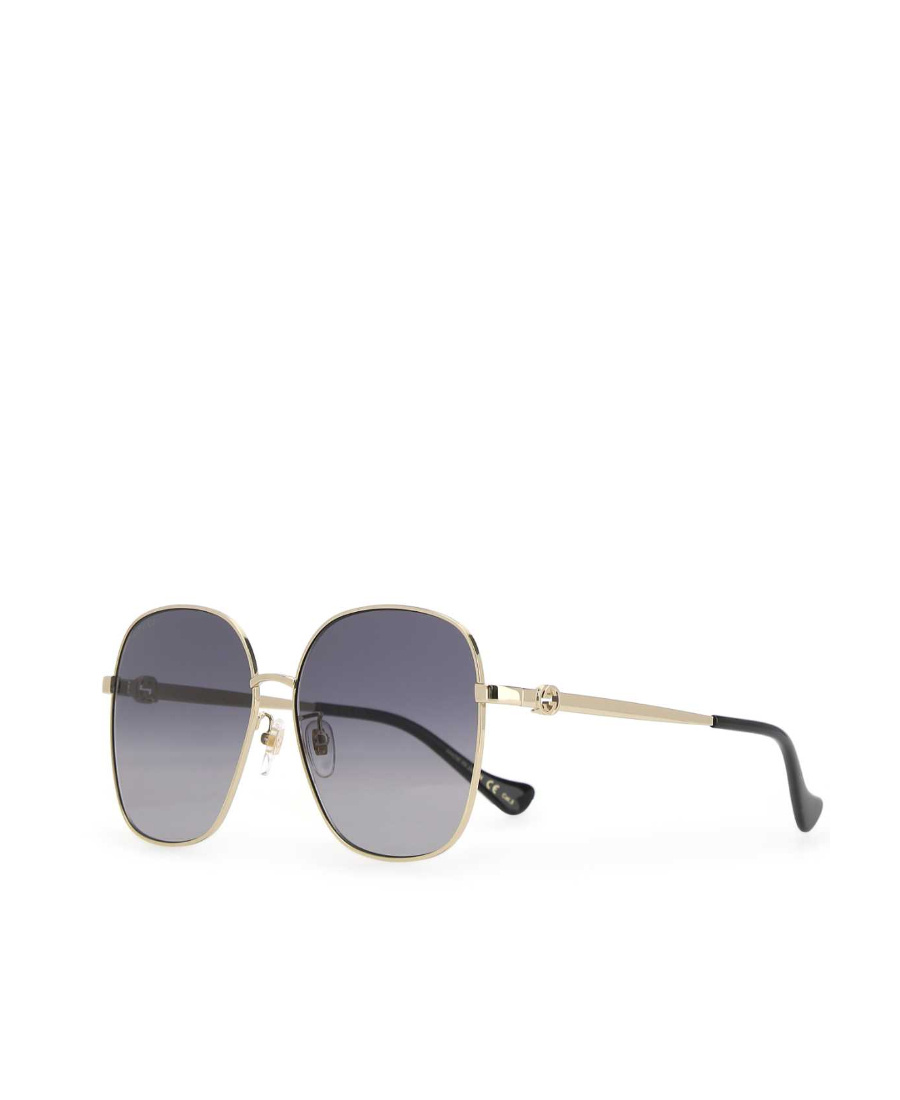 Gucci Tinted Oversize-frame Sunglasses In Purple