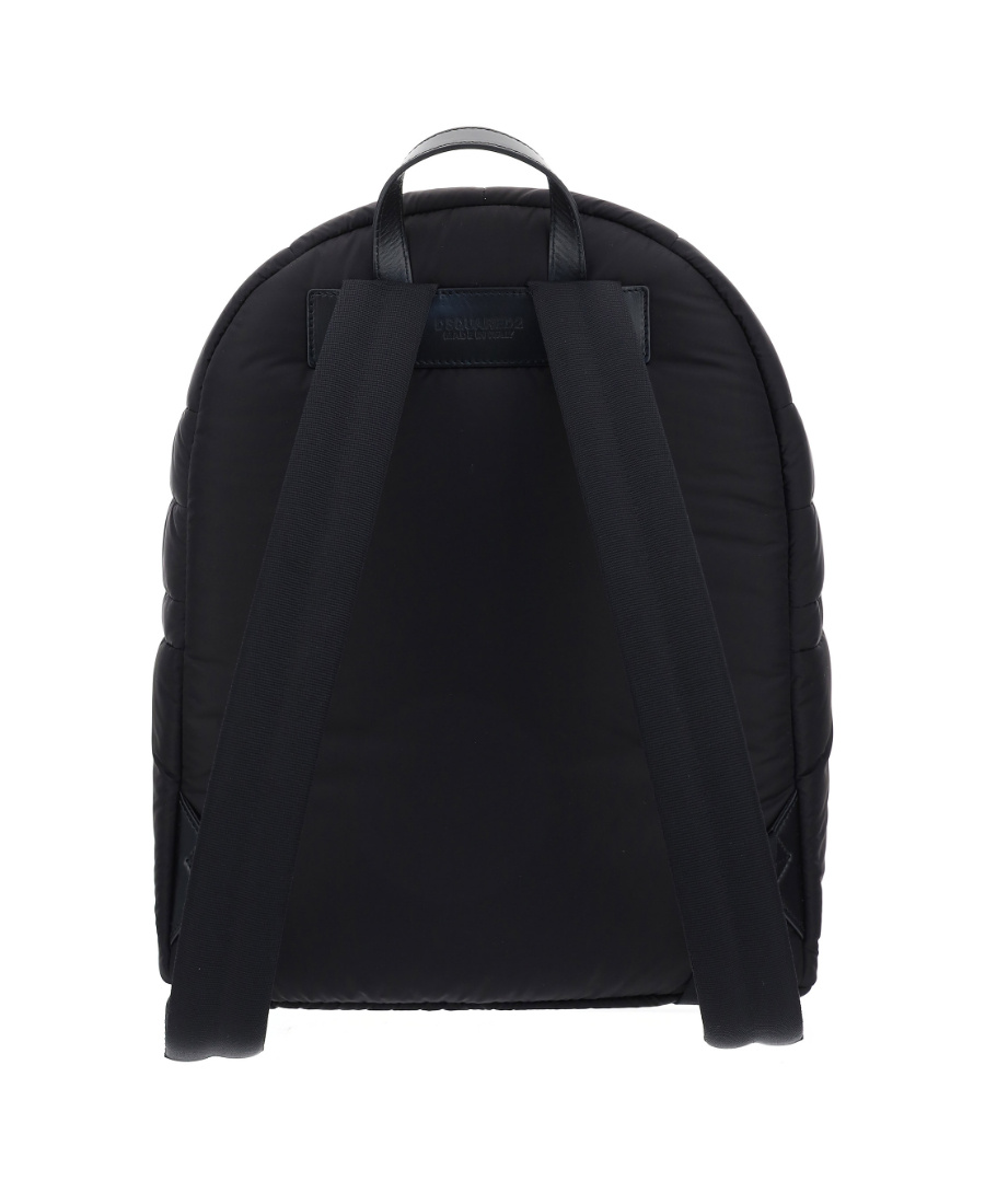 Dsquared2 Padded Logo-print Backpack In Black