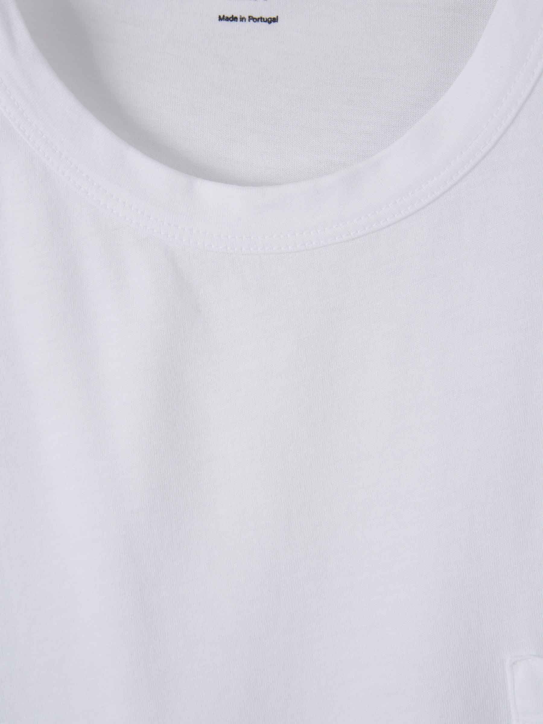 Officine Generale Short-sleeved T-shirt In White