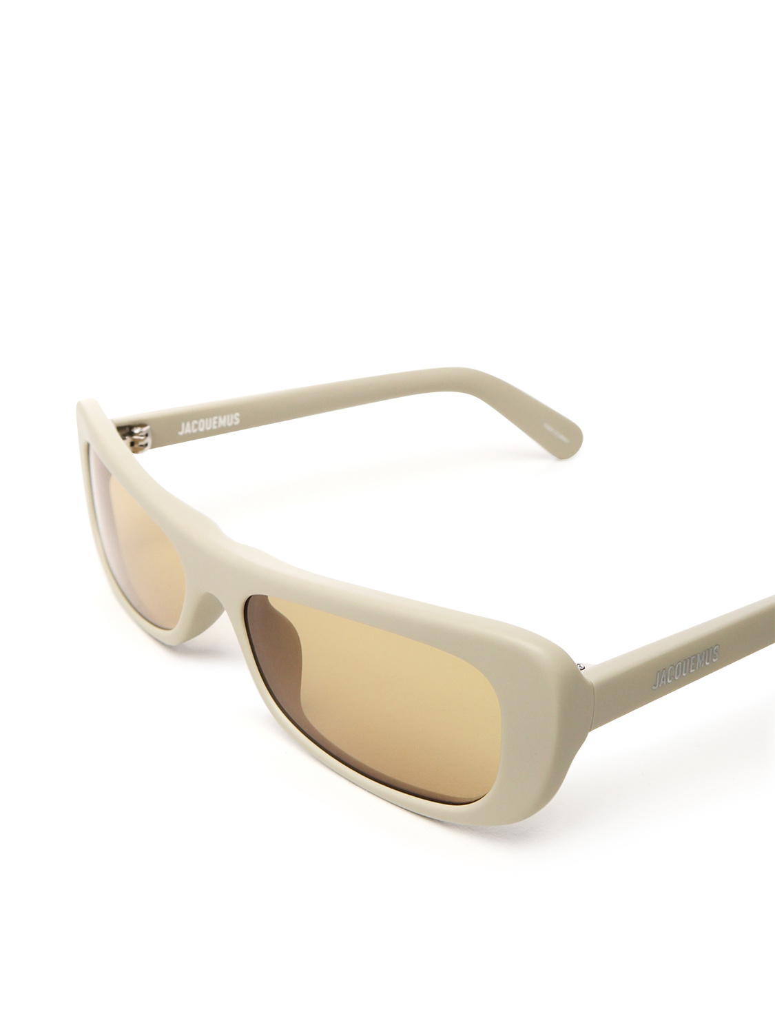 Jacquemus Full Frame Sunglasses In Nude