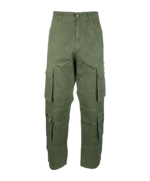 Barrow Pants In Green Cotton