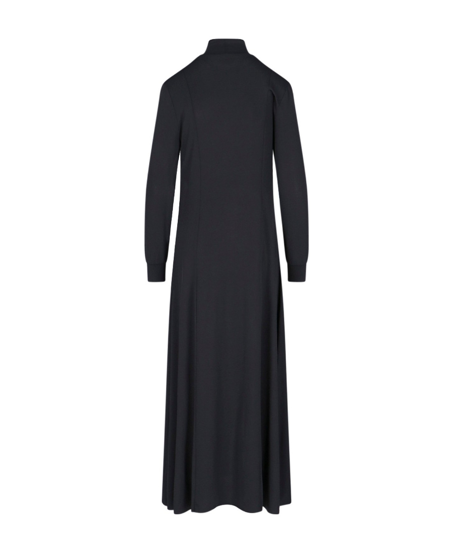 Khaite The Richie Midi Dress In Black