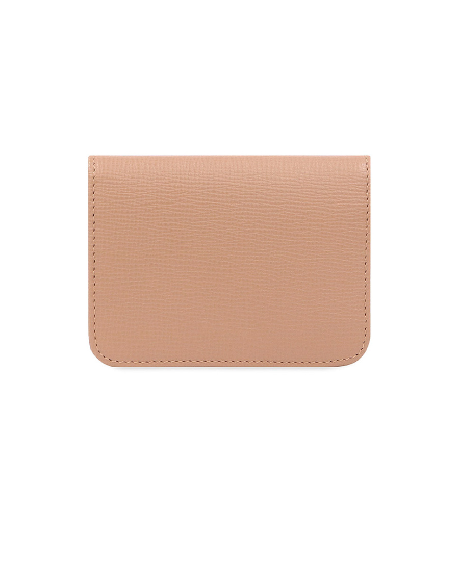 Bally Logo Details Wallet In Nude