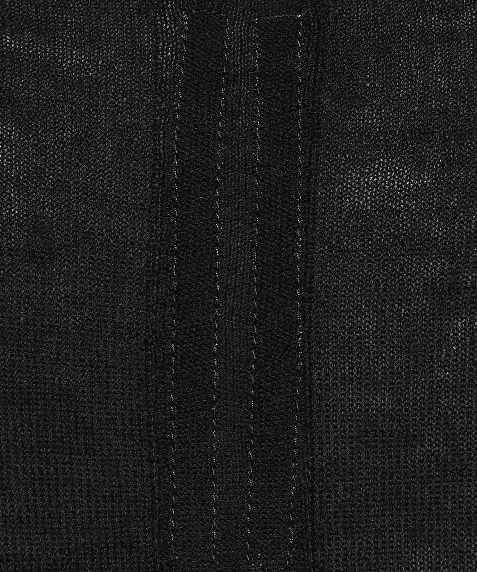 Rick Owens V-neck Dress In Black