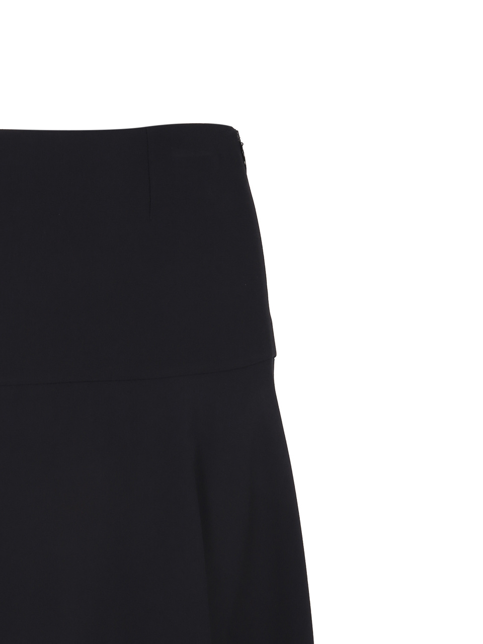 Stella Mccartney Reverse Asymmetric High Waist Skirt In Blue