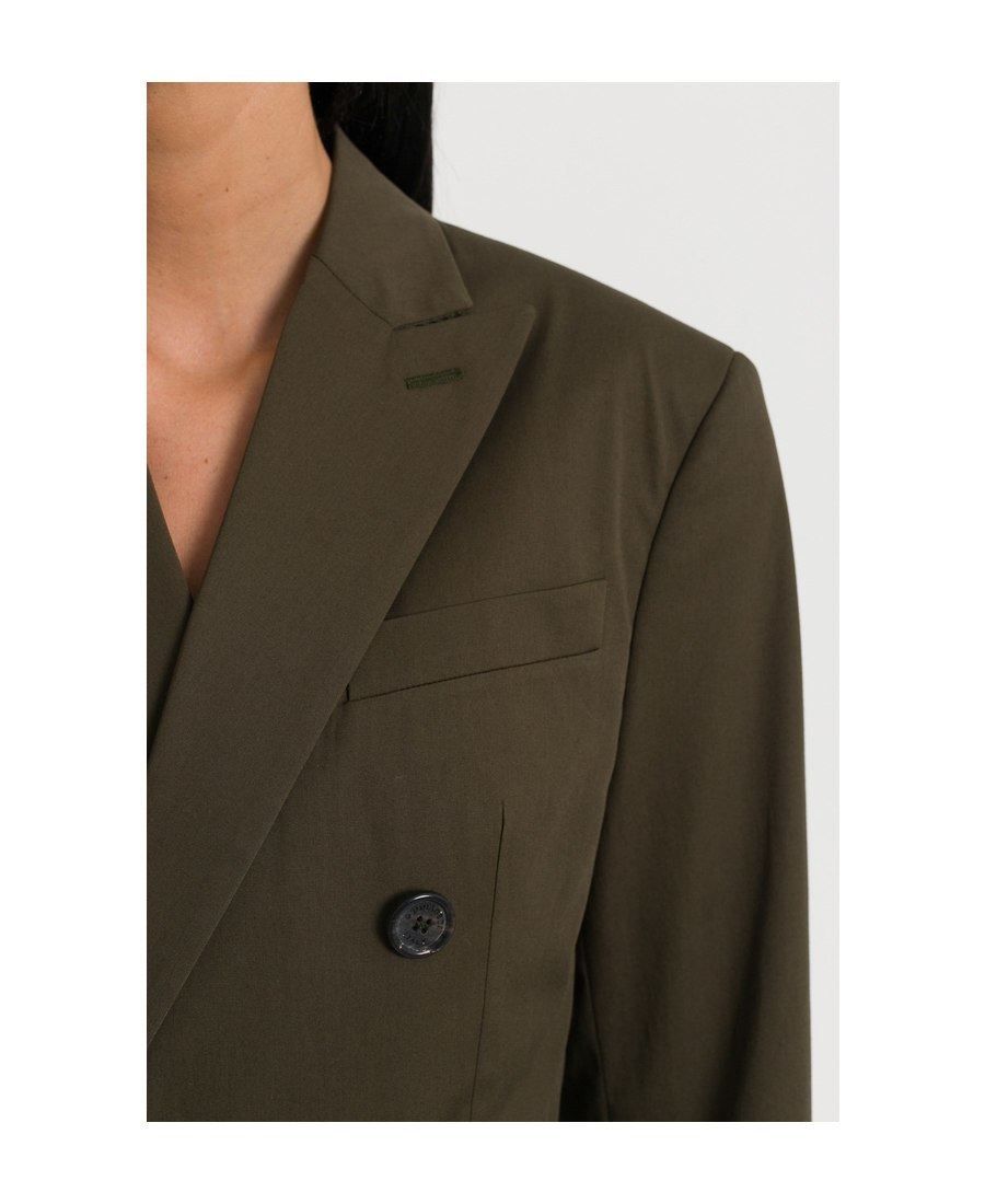 Dsquared2 Double-breasted Blazer In Green