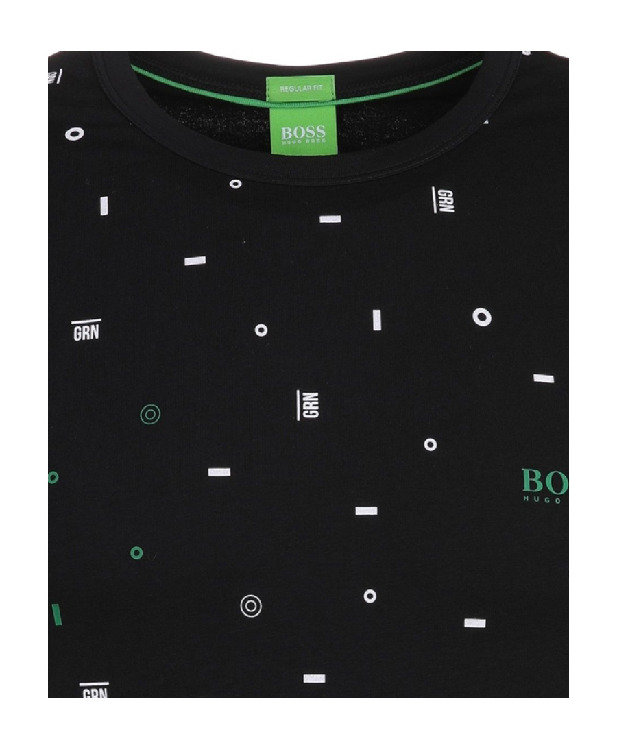 Hugo Boss Logo Details T-shirt In Black