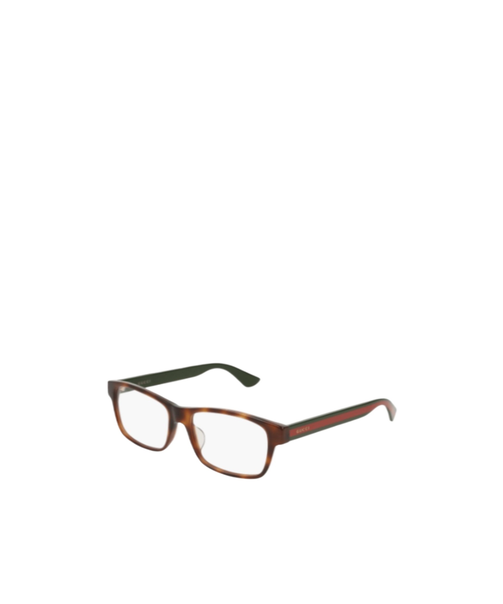 Gucci Geometric Frame Flat Mirror In Brown