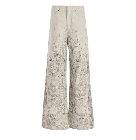 Dior Flared Jeans In Multi