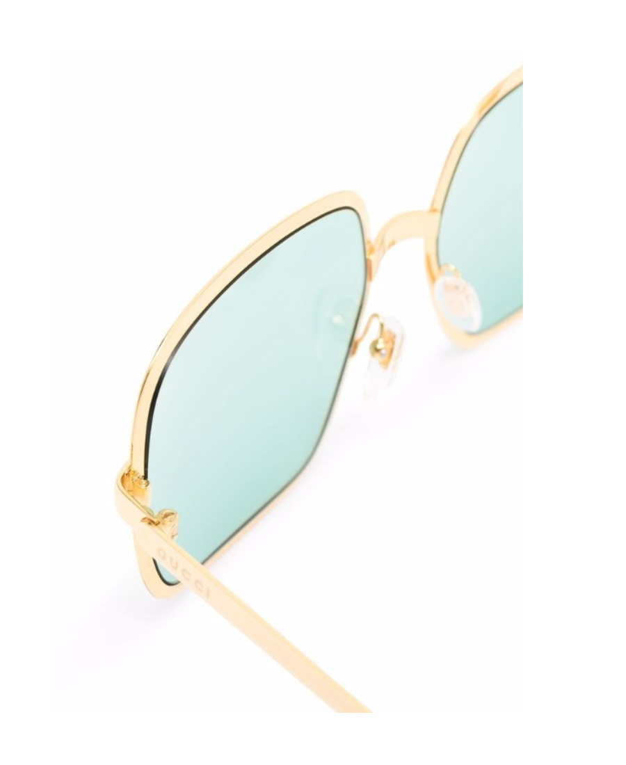 Gucci Tinted Oversize-frame Sunglasses In Blue