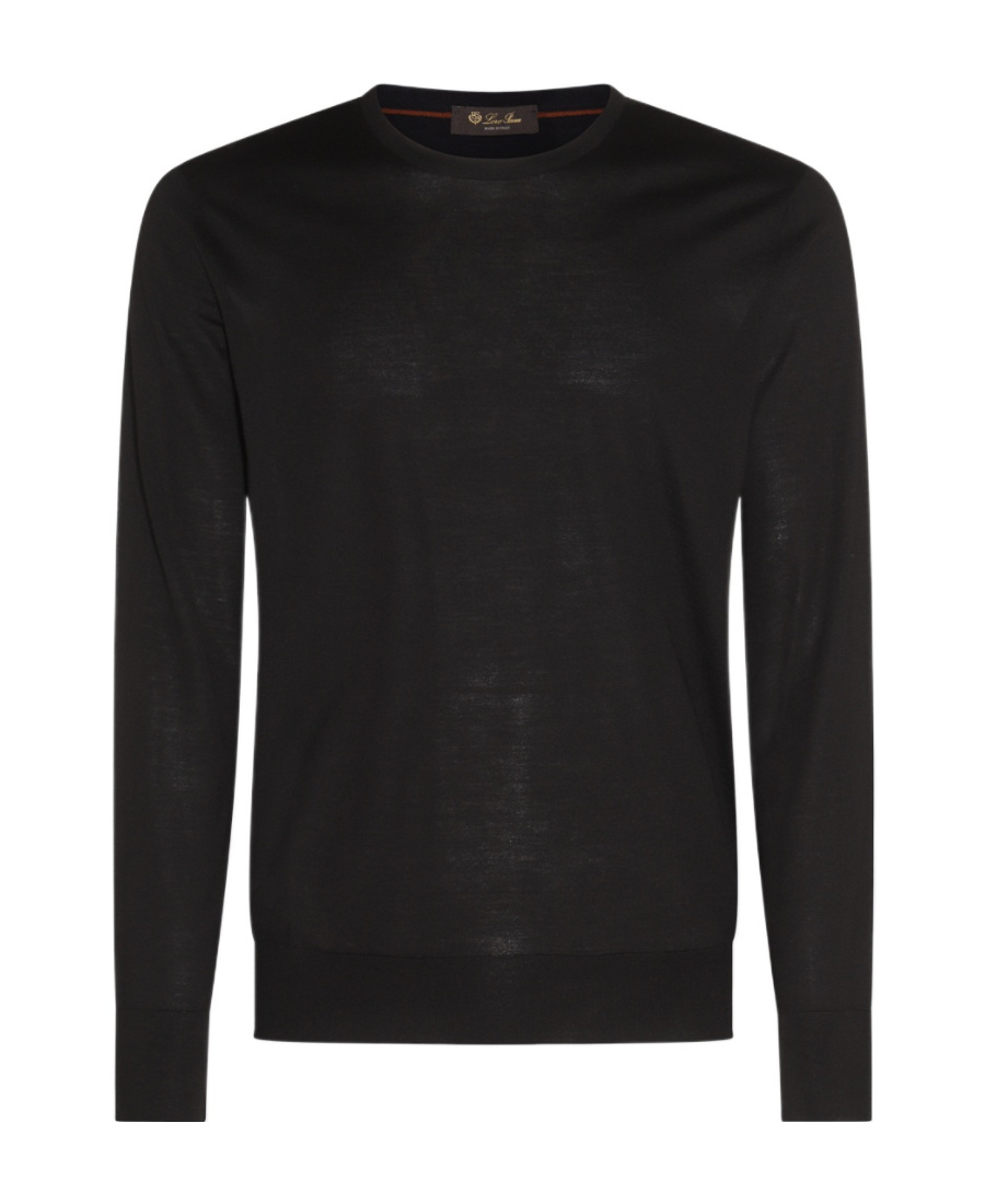 LORO PIANA FINE-KNIT VIRGIN-WOOL JUMPER