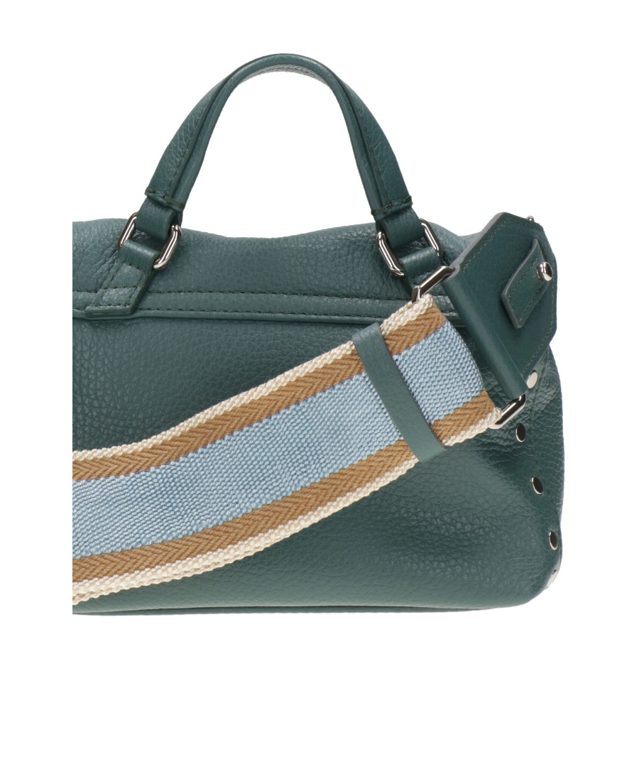 Shop Zanellato Flip Shoulder Bag In Green