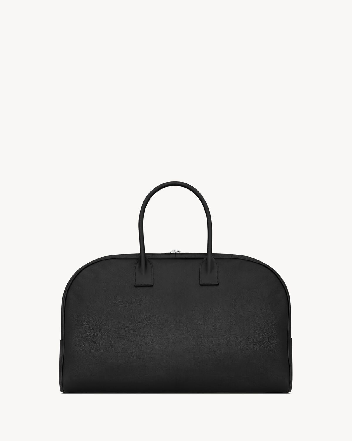 Saint Laurent Travel Bag With Padlock And Top Handles In Black