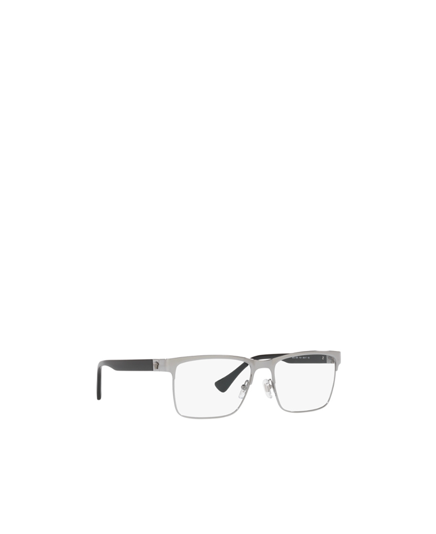 Versace Eyewear Square Frame Glasses In Gray