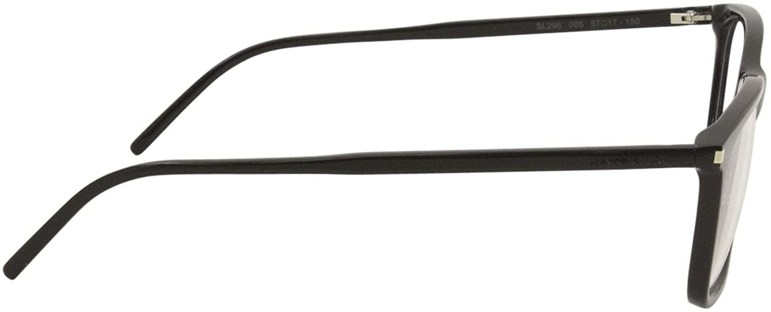 Saint Laurent Black Logo Flat Mirror In Black