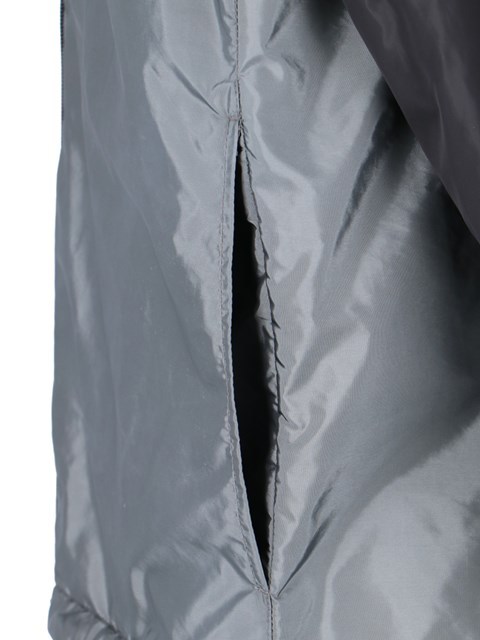 Prada Re-nylon Jacket In Gray