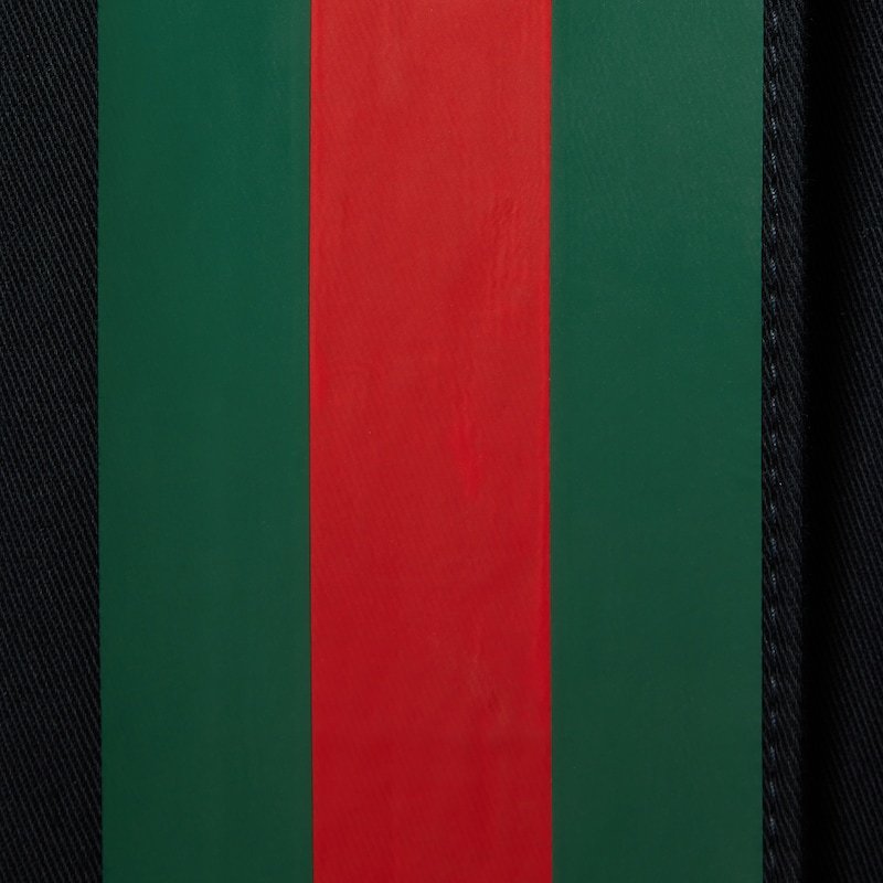 Gucci Signature Web Embossed Gabardine Jacket In Blue