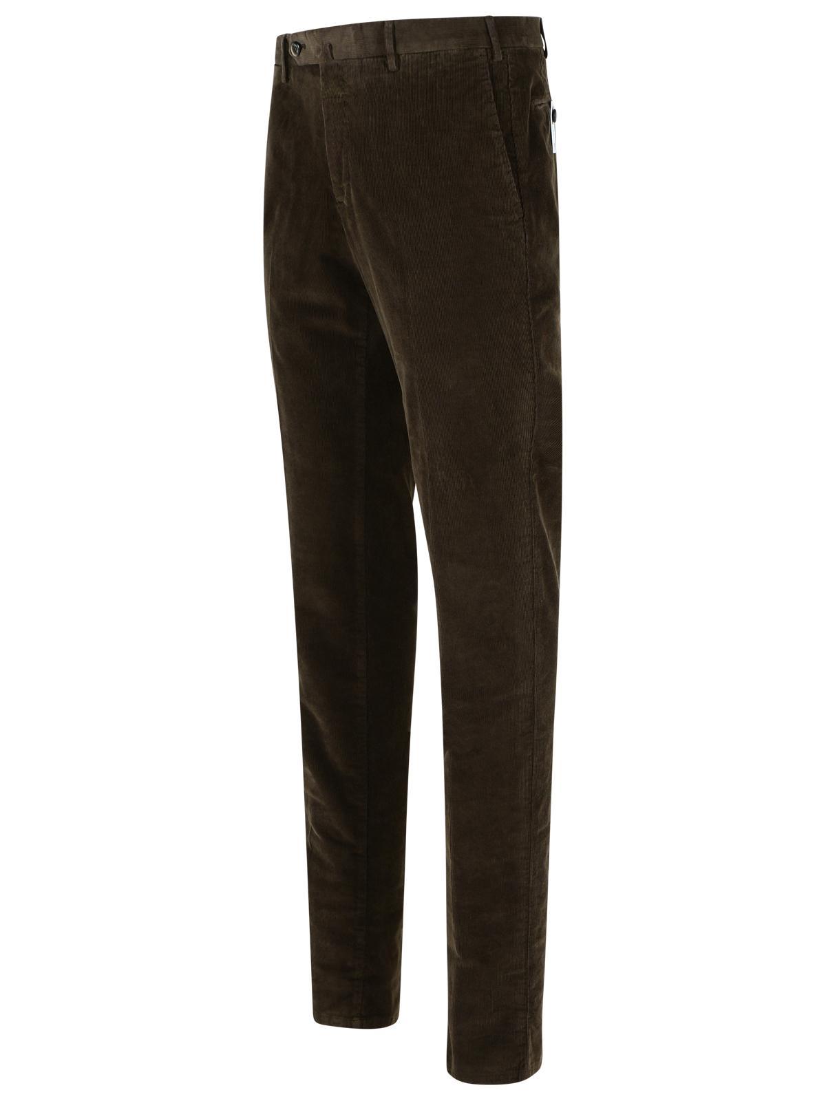 Pt Torino Belt Loop Casual Pants In Black
