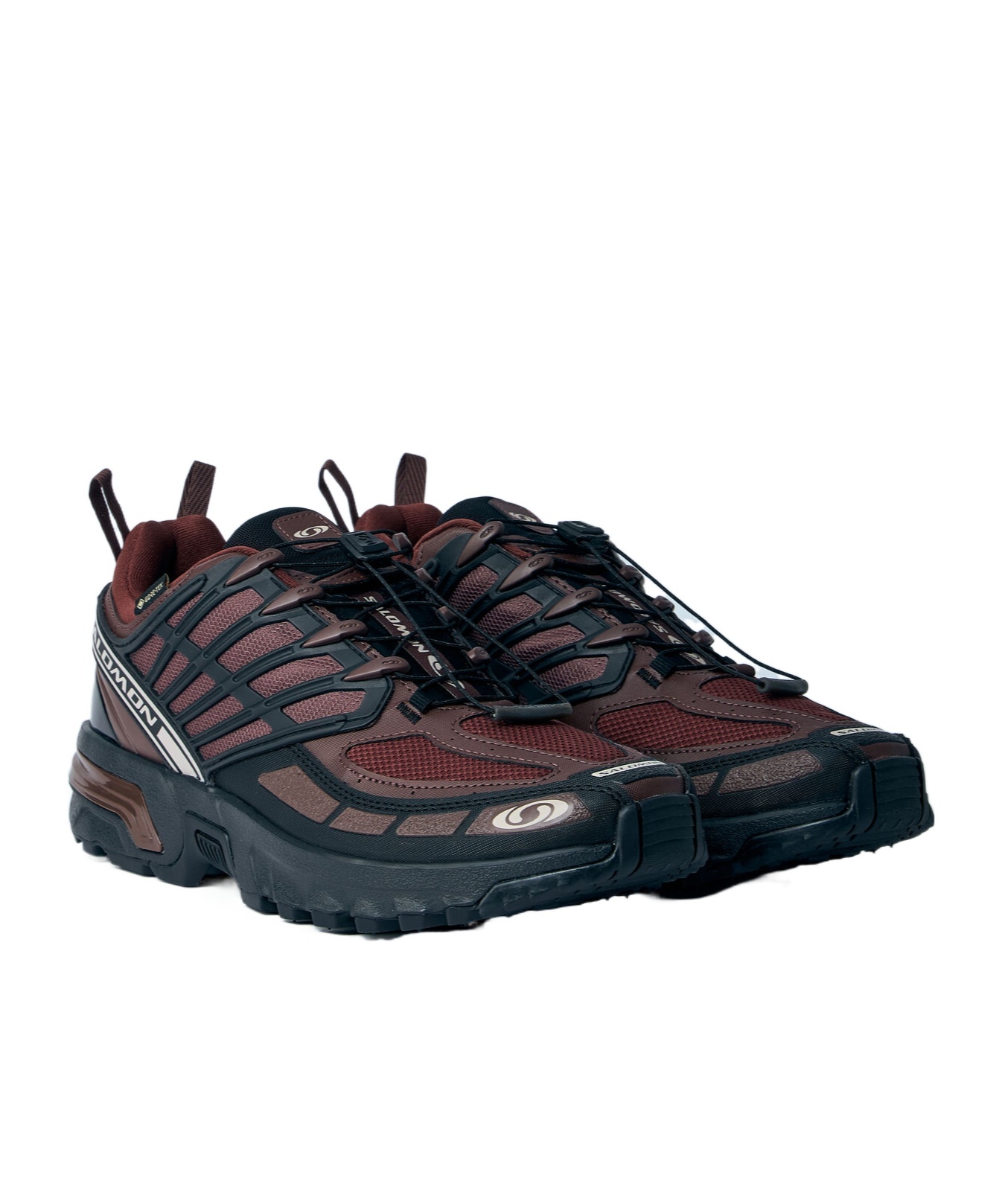 Salomon Acs Pro Sneakers In Burgundy