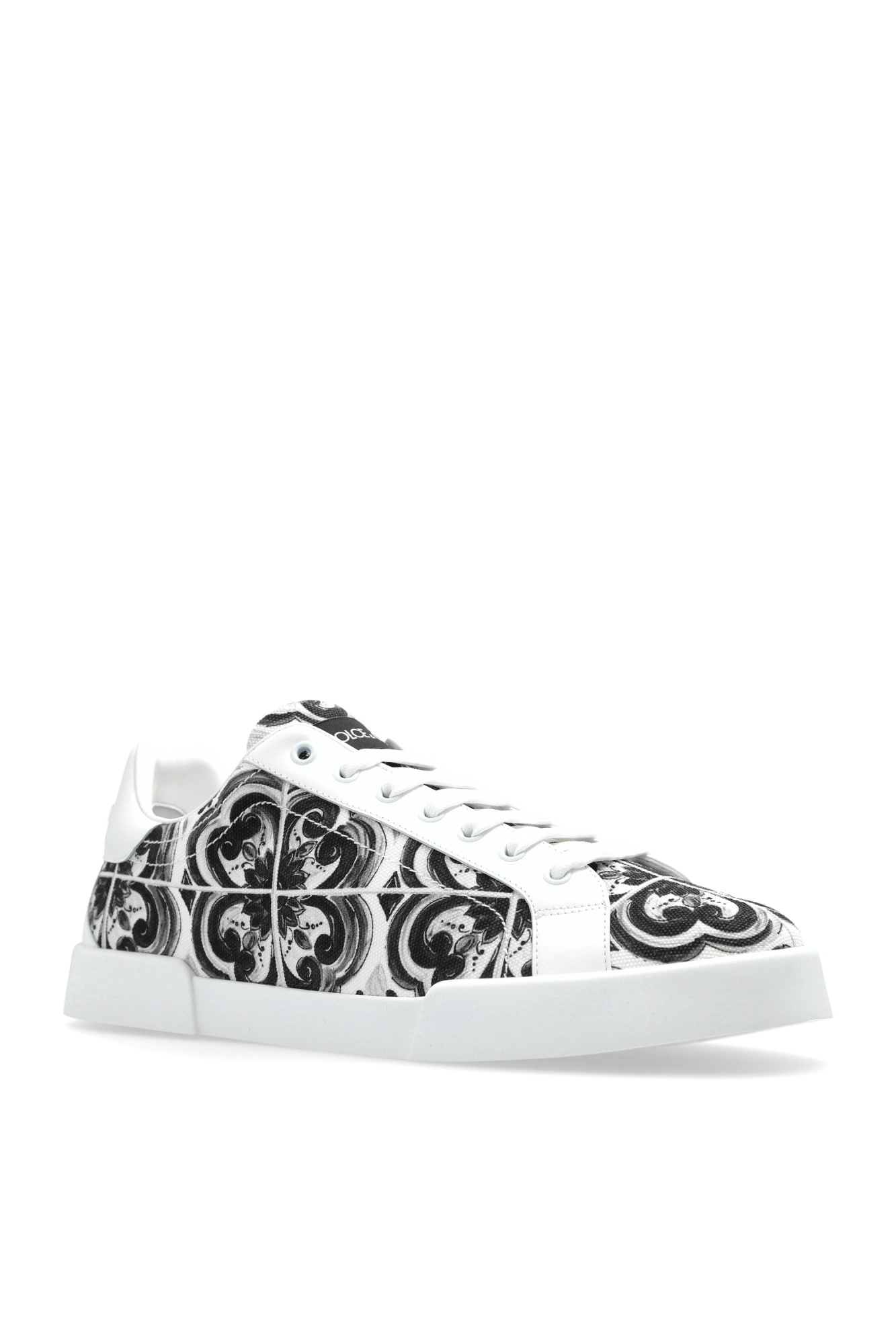 Dolce & Gabbana Majolica-print Portofino Light Strobel Sneaker
