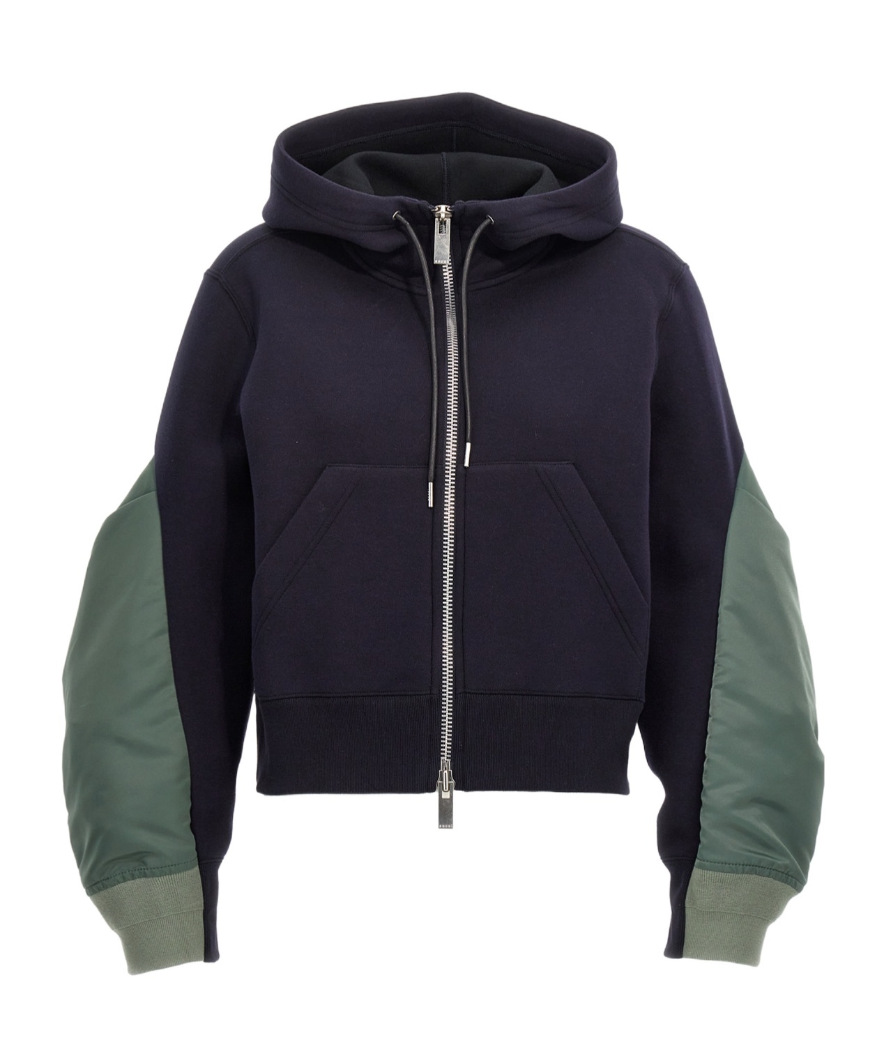 SACAI LONG-SLEEVED HOODIE 