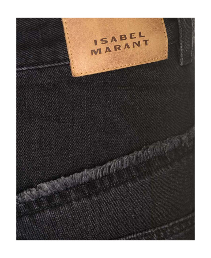 Isabel Marant Fanny Jeans Blue In Black