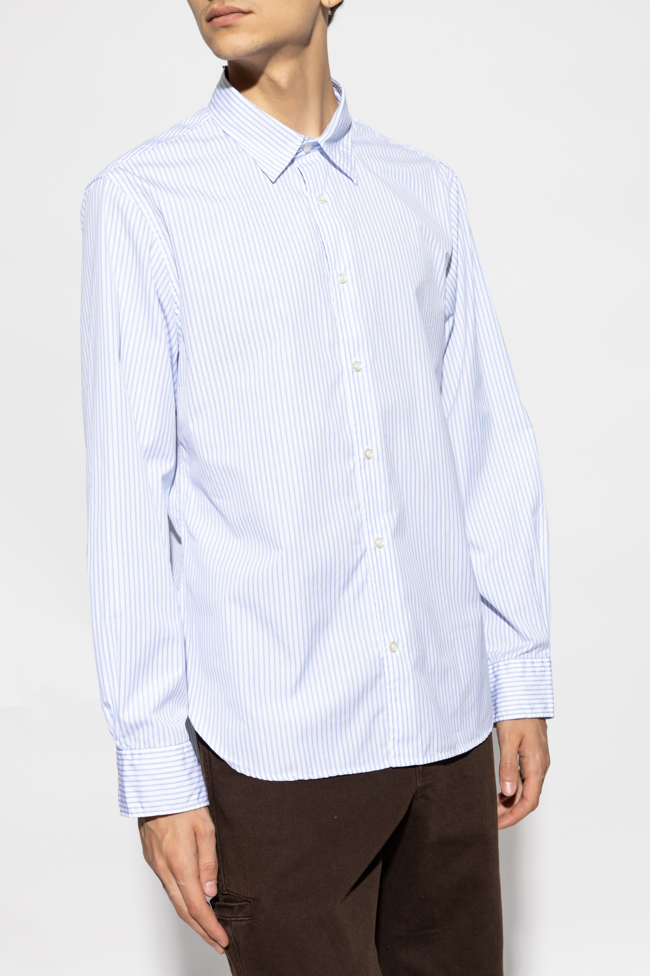 Shop Officine Generale Giacomo Shirt In White