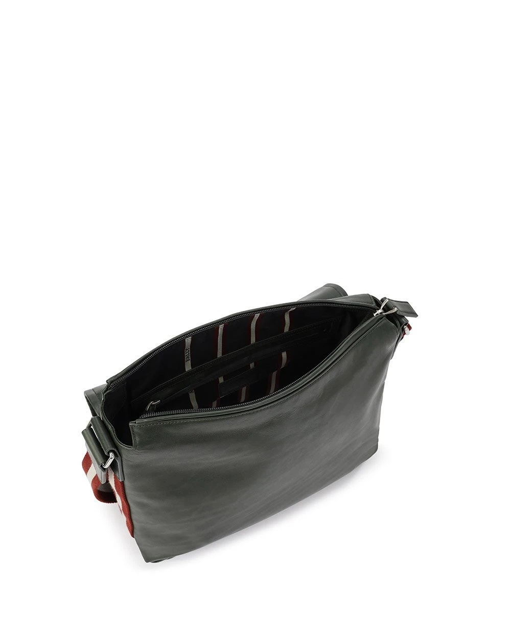 Bally Logo Shoulder Bag In Black