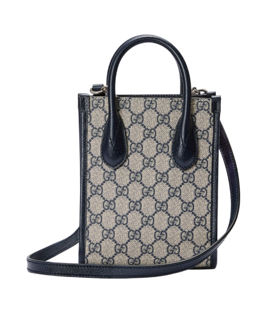 Gucci Gg-canvas Tote Bag In Black