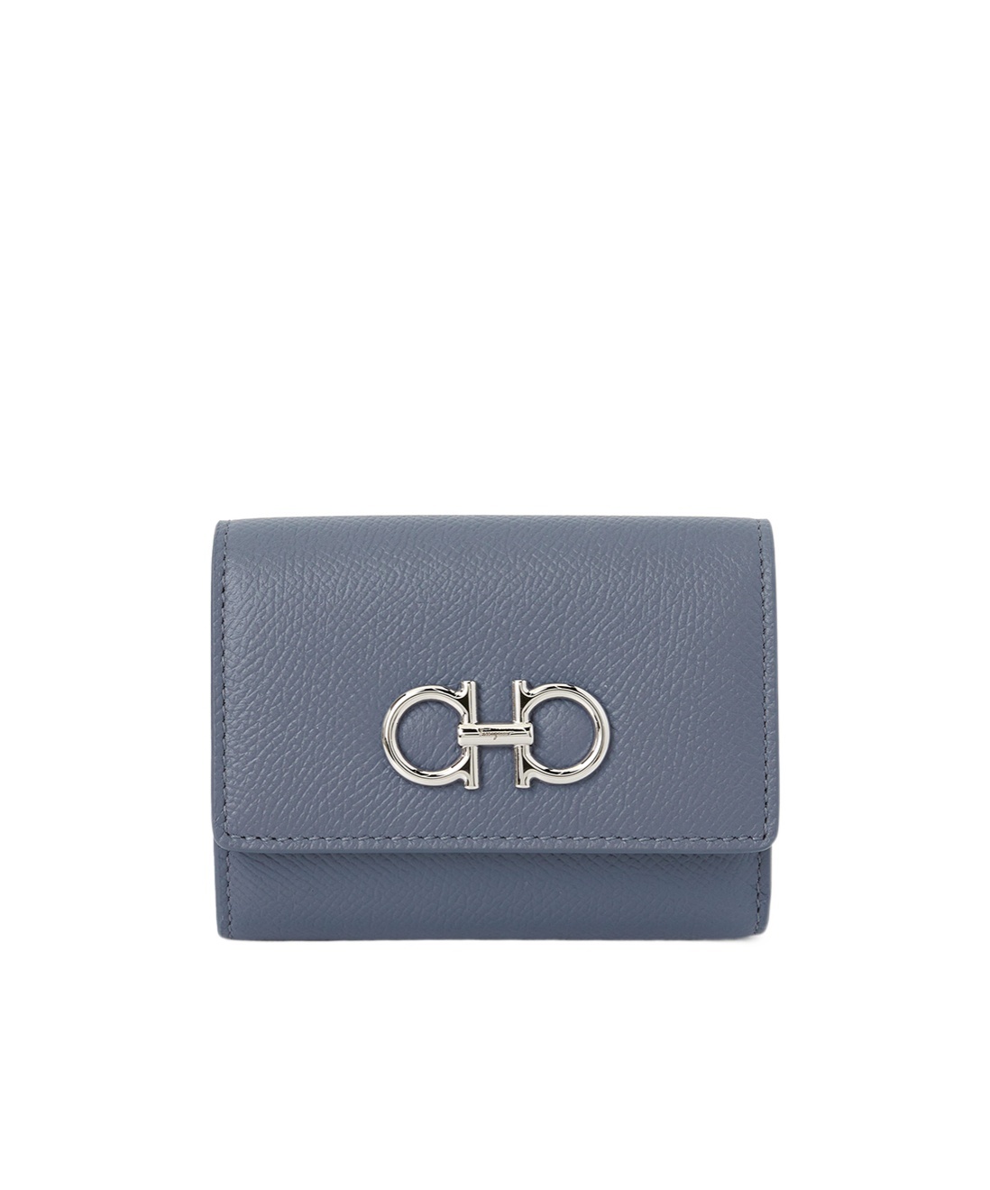 Ferragamo Trifold Wallet In Gray