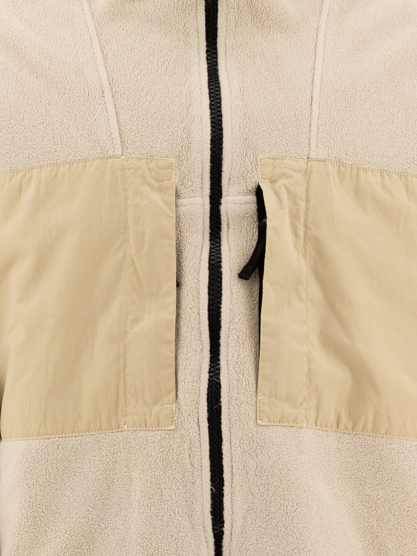 Stone Island 46753 Cotton Pile With Nylon-tc In White