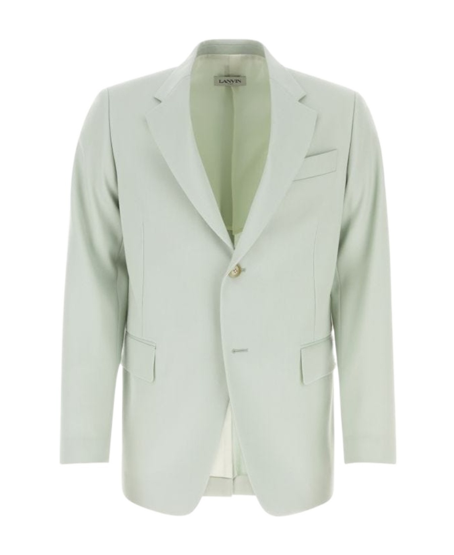 Lanvin Single Breasted Fashion Jacket Clothing In White