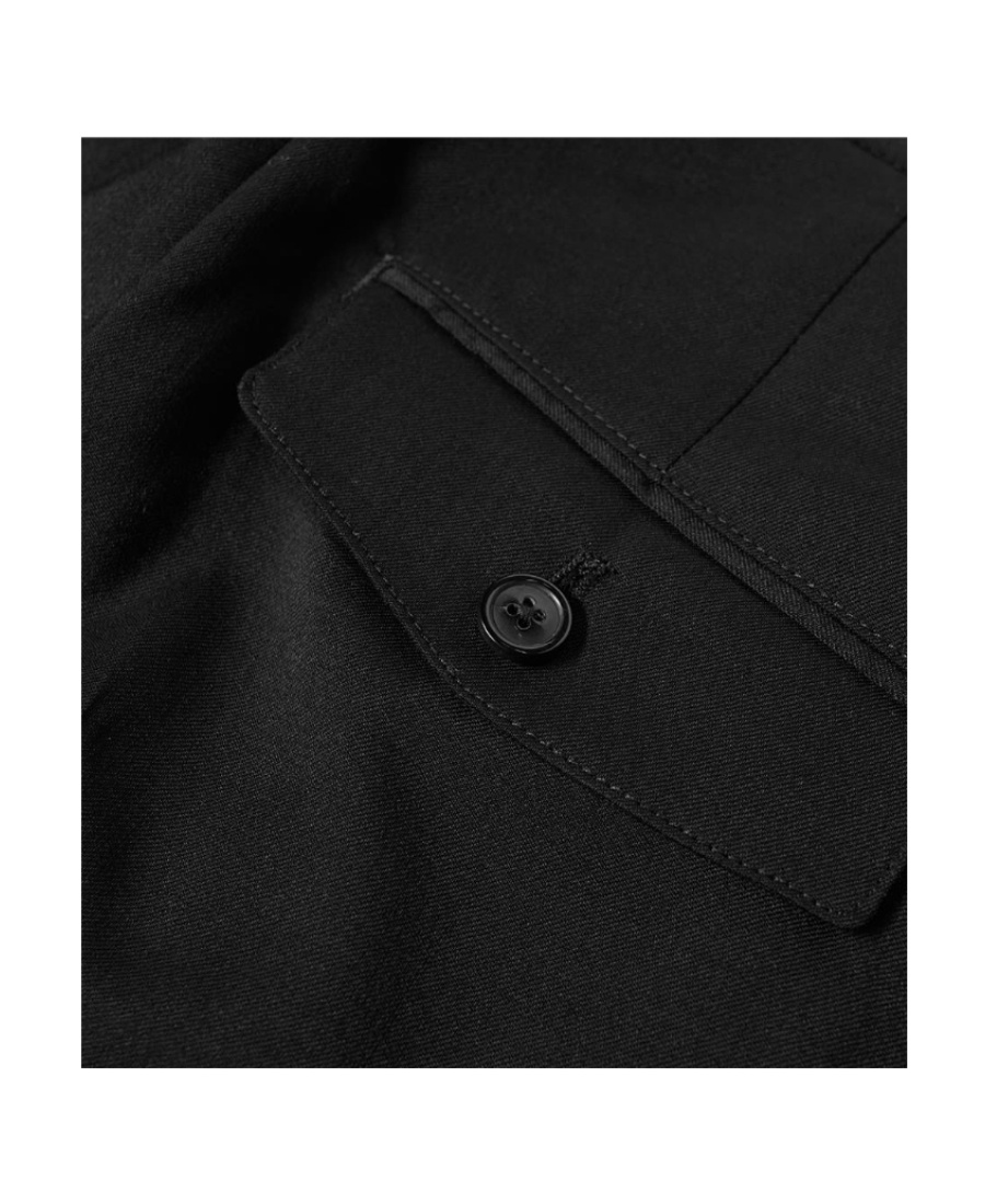 Our Legacy Chino 22 Tapered-leg Trousers In Black