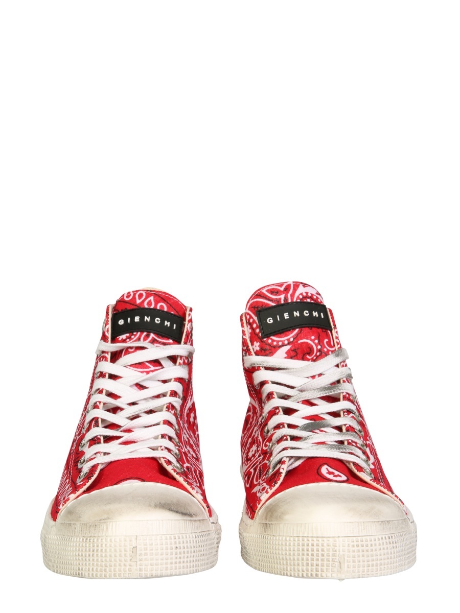Gienchi High Jean Michel Sneakers In Multi