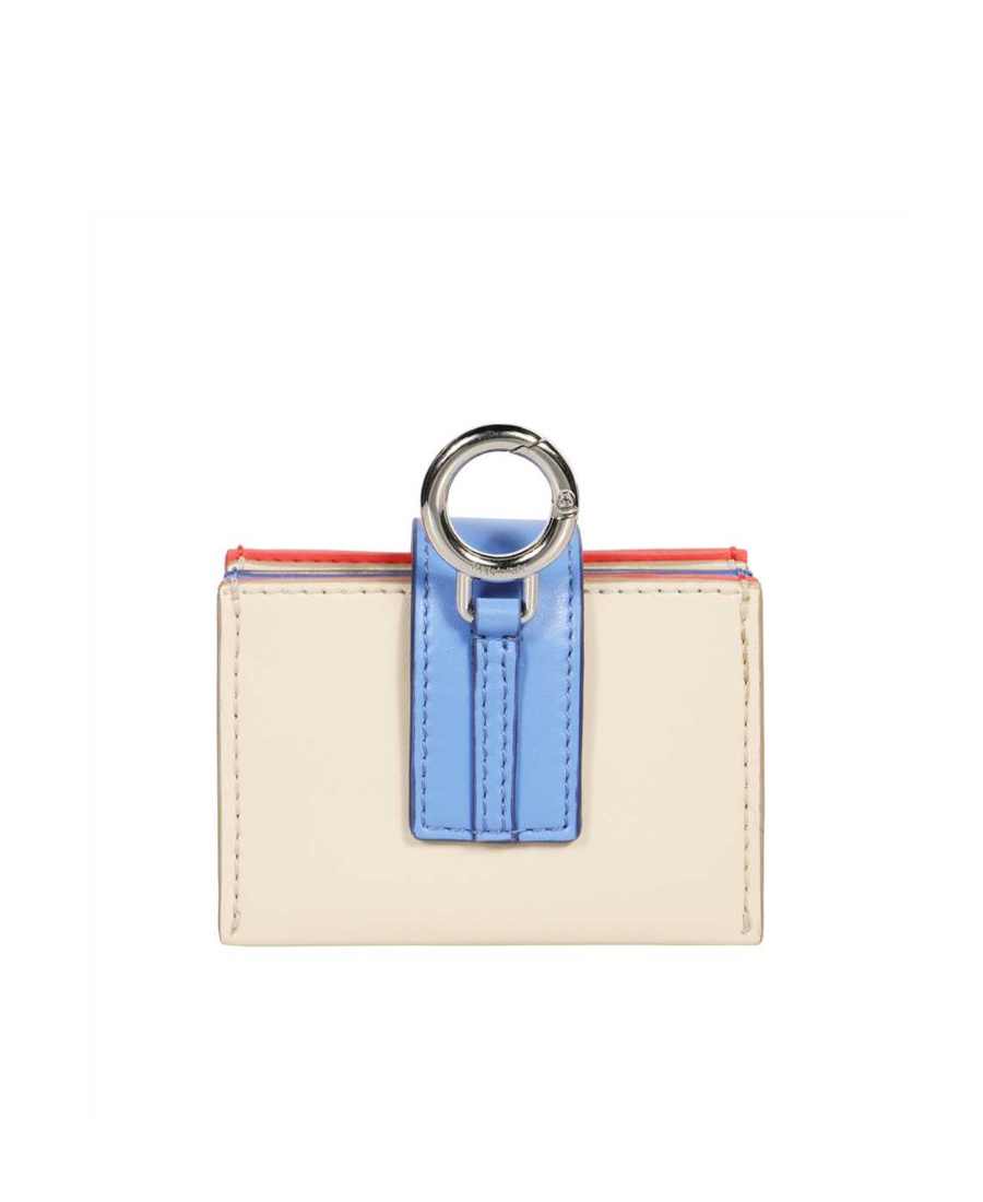 Stella Mccartney Logo Card Bag In Pink