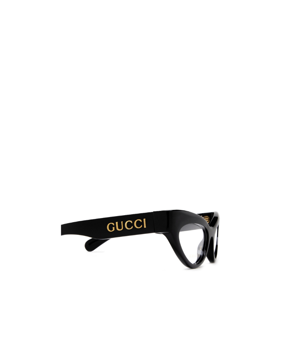 GUCCI GUCCI EYEWEAR CAT-EYE THICK FRAMED GLASSES