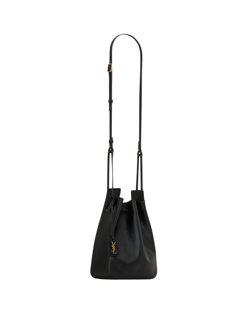 Saint Laurent Pendant Shoulder Bag In Black