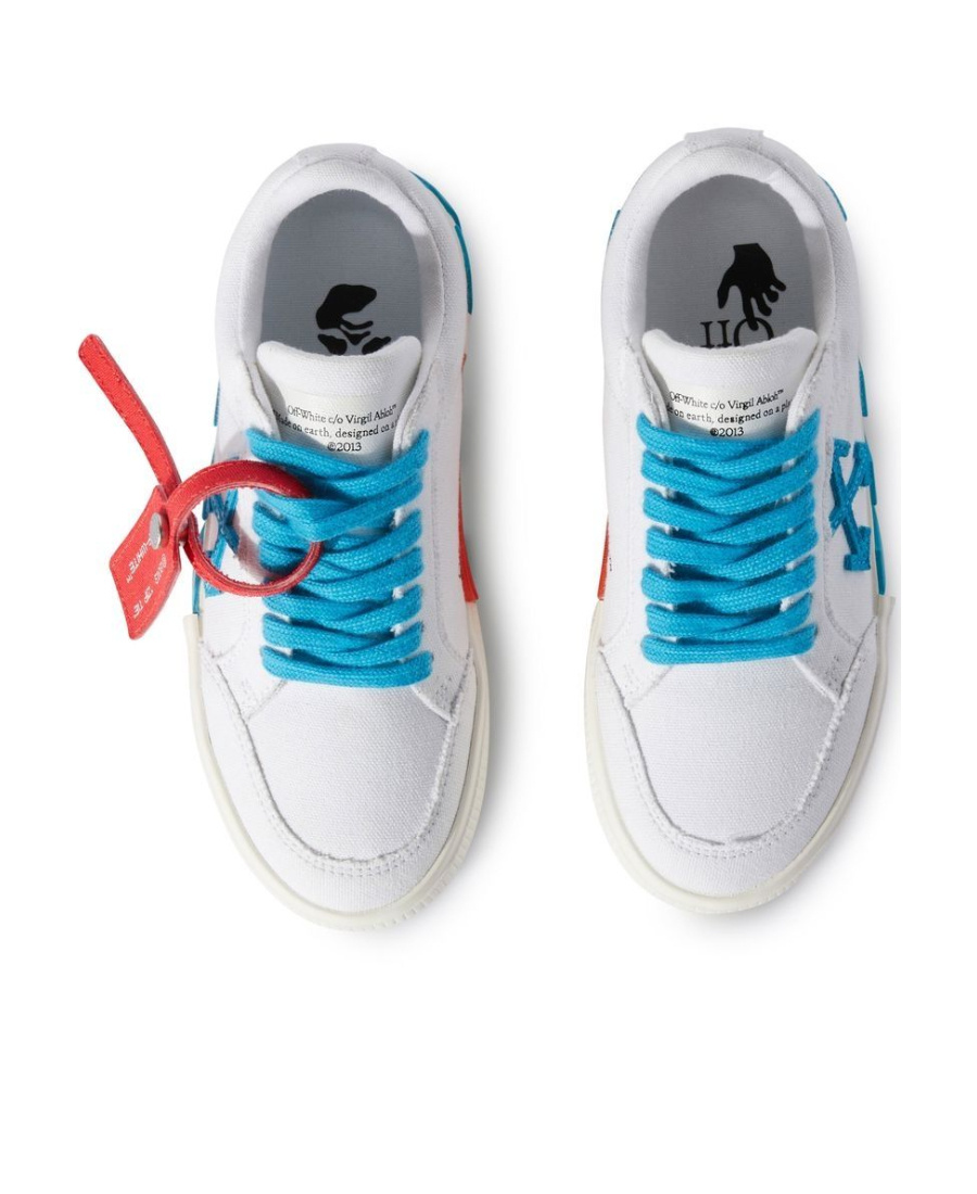 Off-white Vulcanized Low-top Sneakers In White