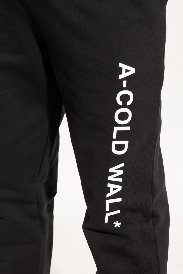 A-cold-wall* Essential Logo Track Pants In Black