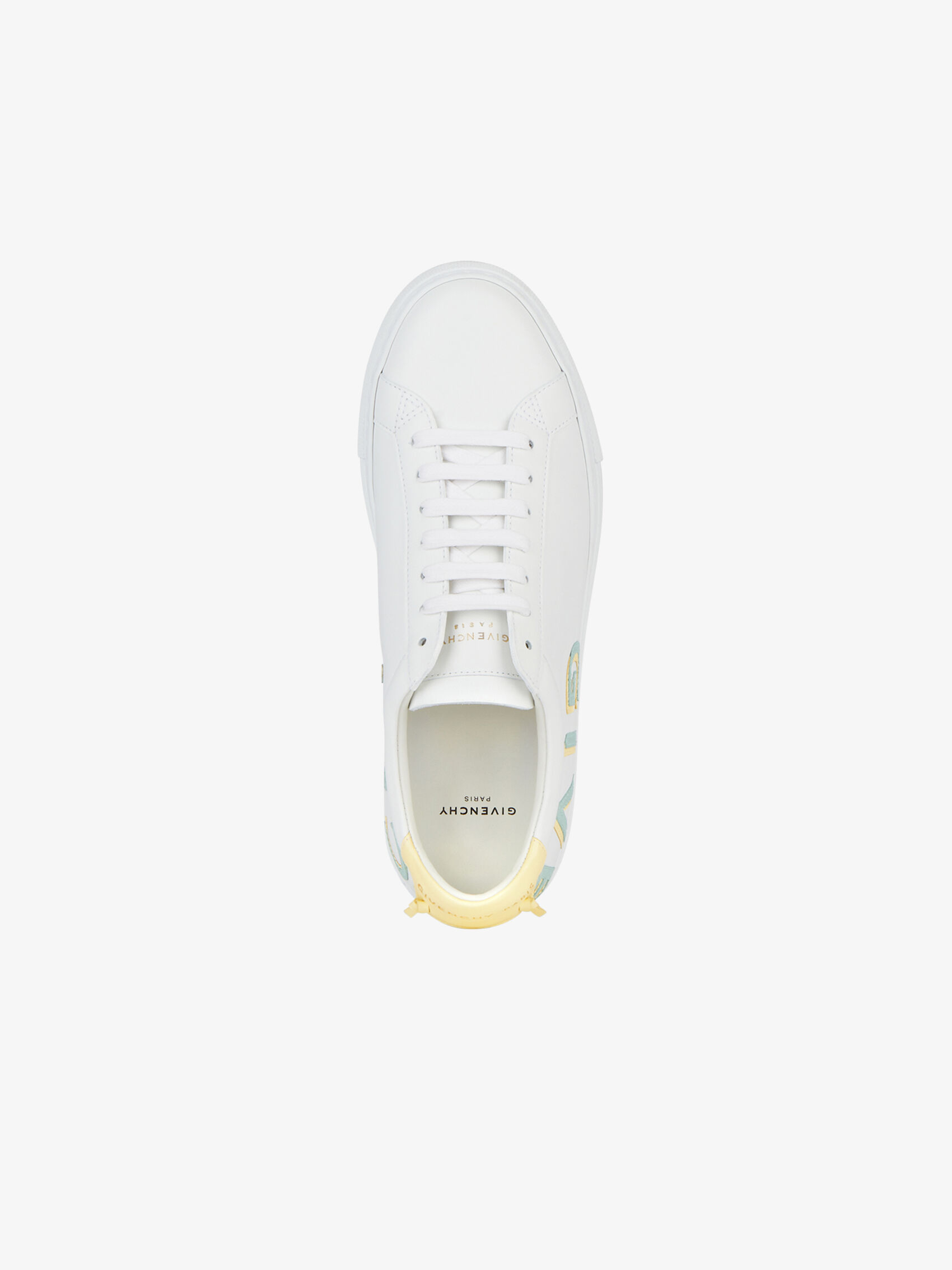 Givenchy Reverse Logo Low-top Sneakers In White