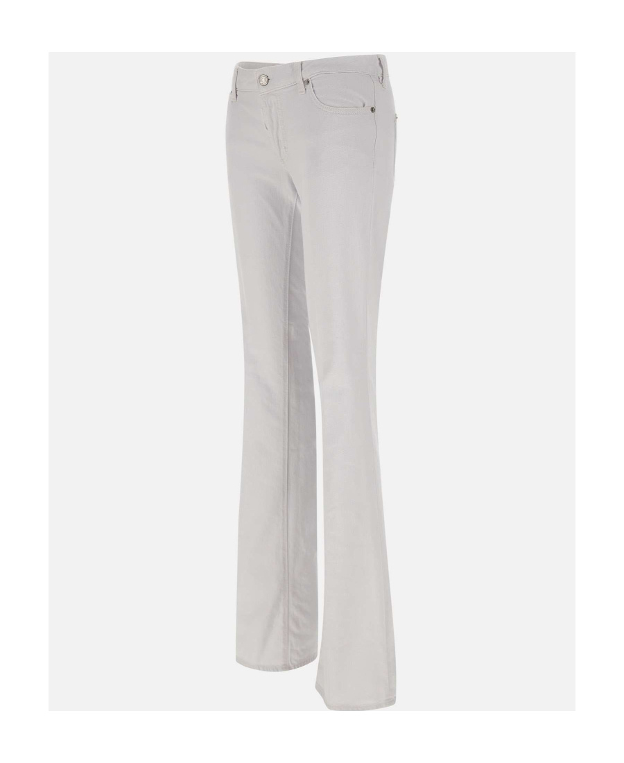 Dsquared2 Mid-rise Flared Jeans In White