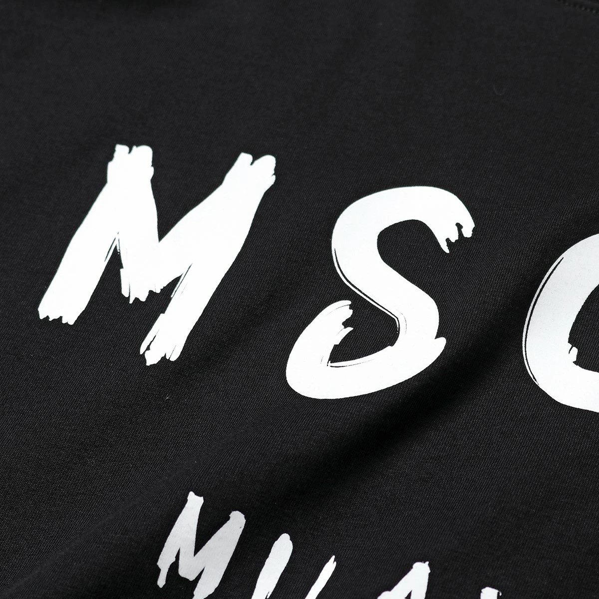 Msgm Cotton T-shirt In Black