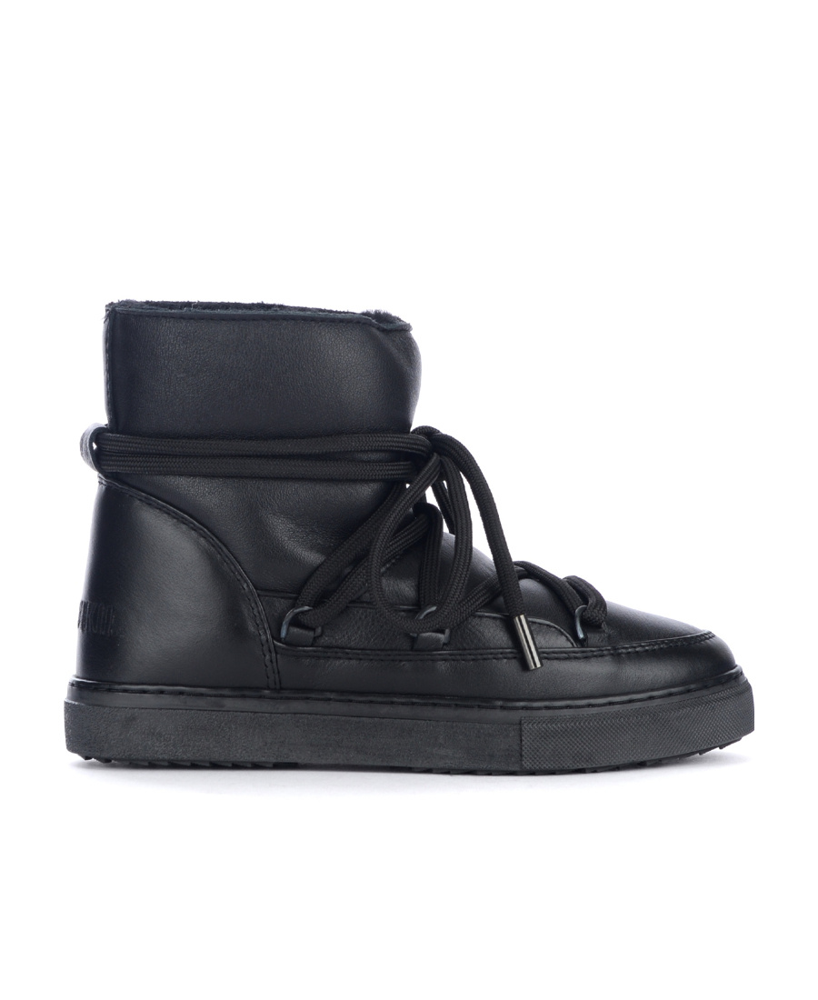 Inuikii Logo And Ankle Boots In Black