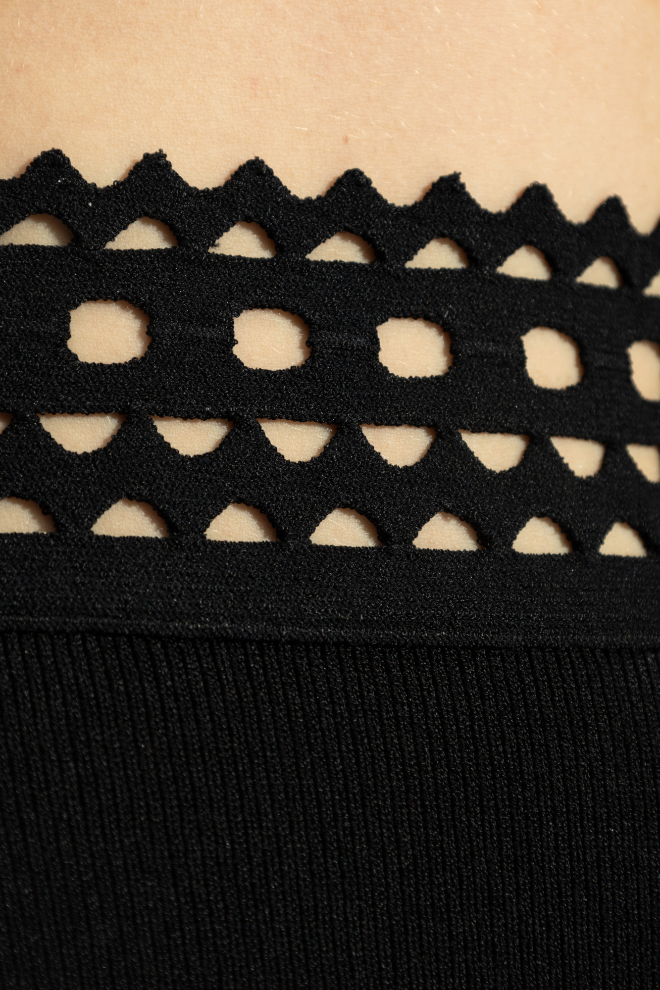 ALAÏA DECORATIVE TRIM SKIRT