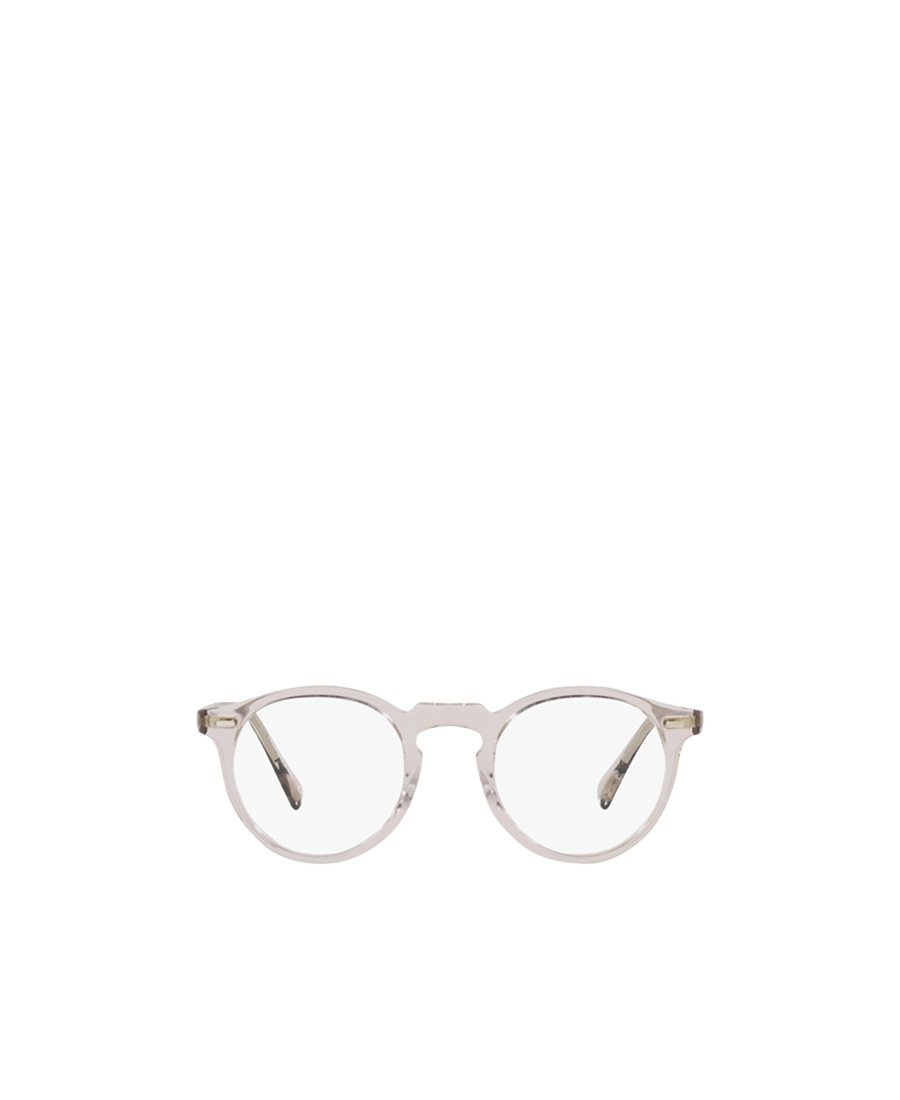 Oliver Peoples Gregory Peck Round-frame Glasses In White