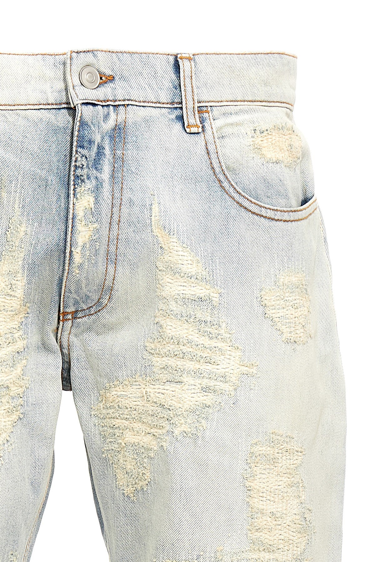 Alyx Ripped Mid-rise Straight-leg Jeans In Gray