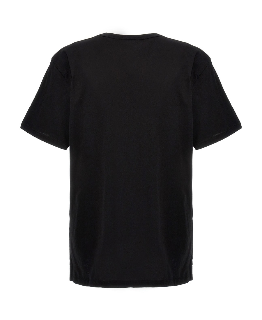Alexander Mcqueen Printed Cotton-jersey T-shirt In Black