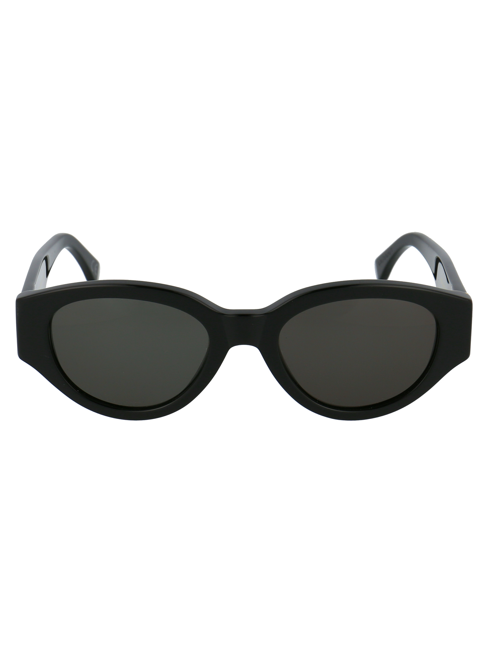 Retrosuperfuture Black Logo Sunglasses In Black