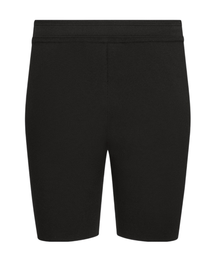 Dior High-tech Knitted Fabric Cycling Shorts In Black